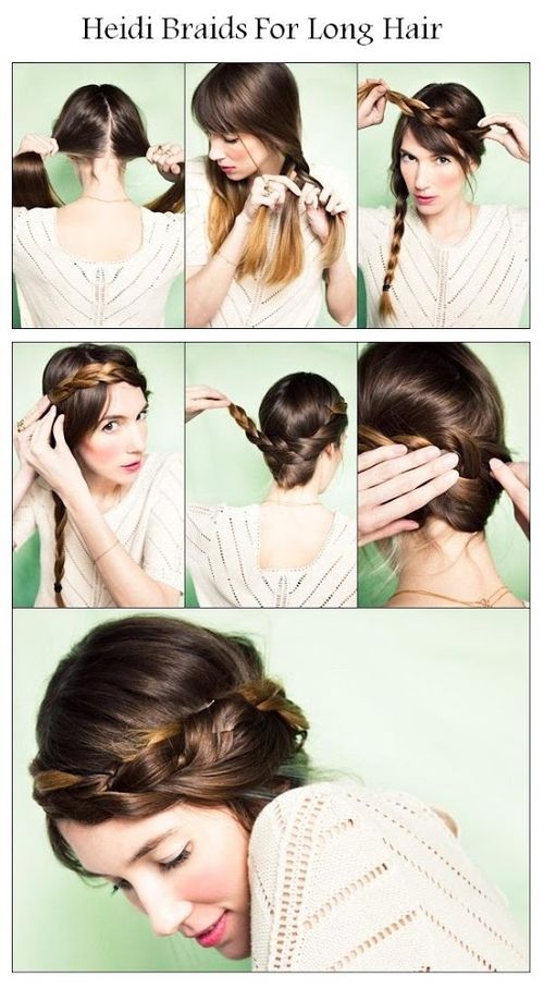 Do It Yourself   Trendy Braided Hairstyle