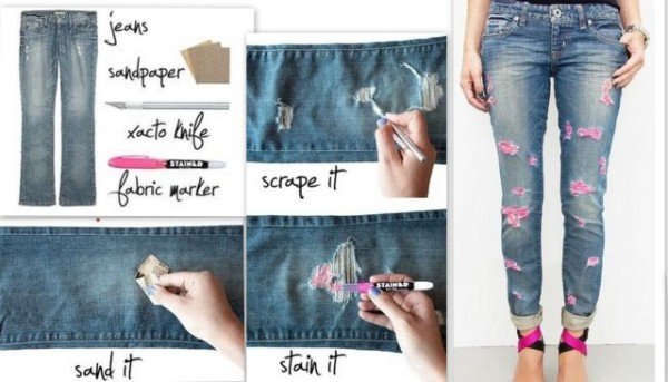 10 Cool Diy Denim Jeans Project - All For Fashion Design