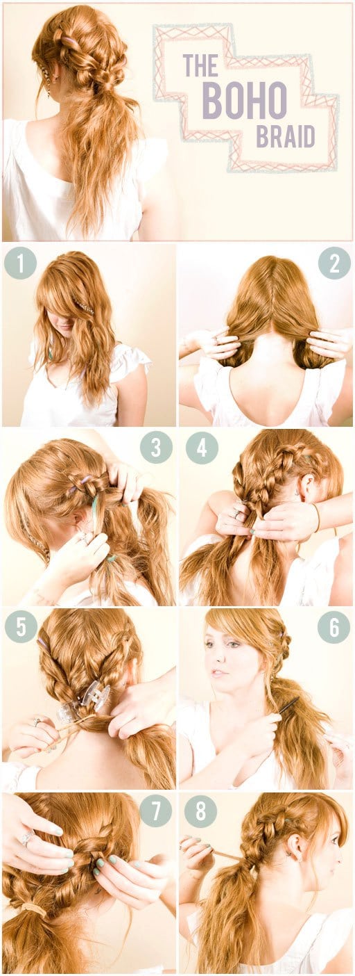 Do It Yourself 10 Braided Hairstyles For A New Romantic Look All For Fashion Design 1423