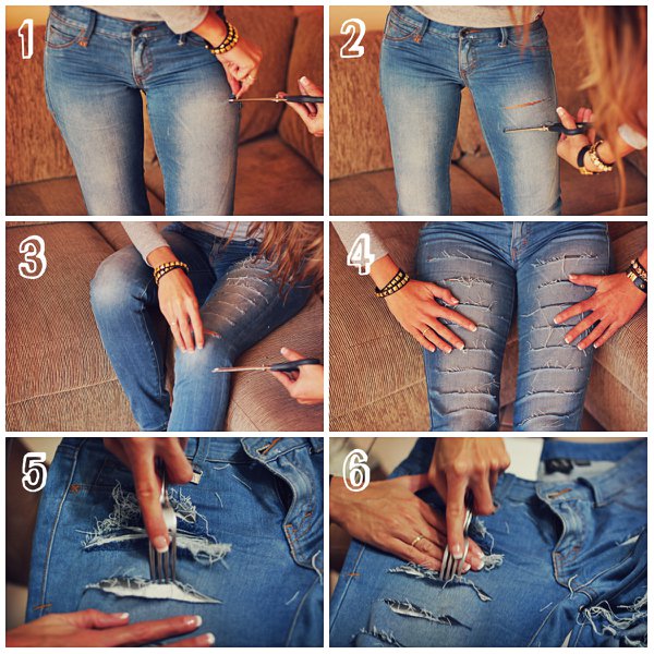 Risultati immagini per Creative Ways To Rejuvenate Old Jeans