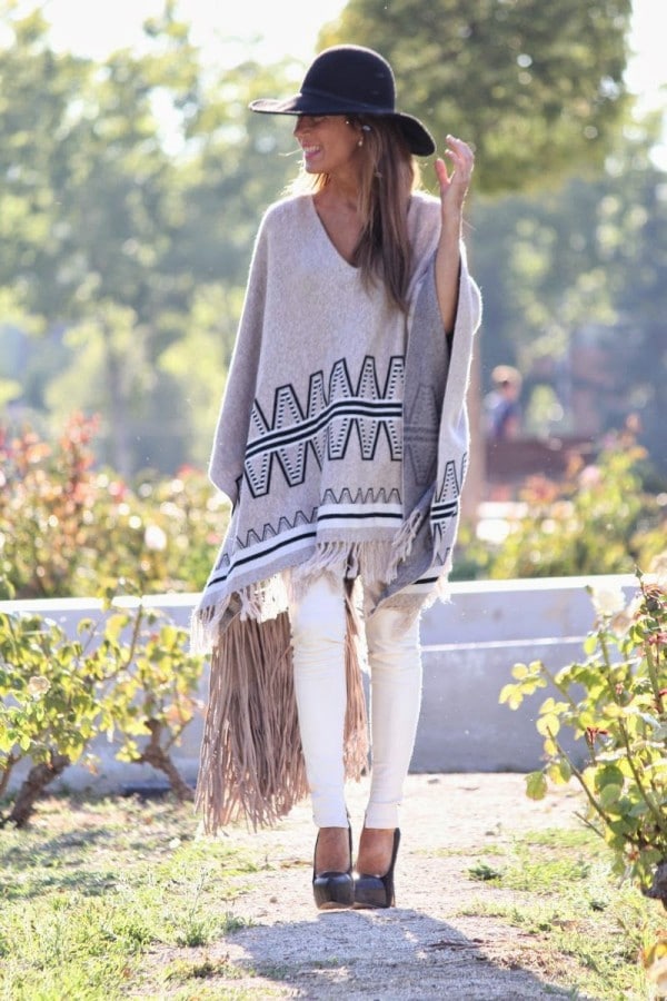 Womens Ponchos   Hit For This Fall