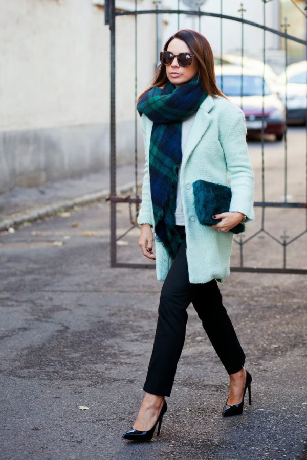 How To Style Bright Colored Coat