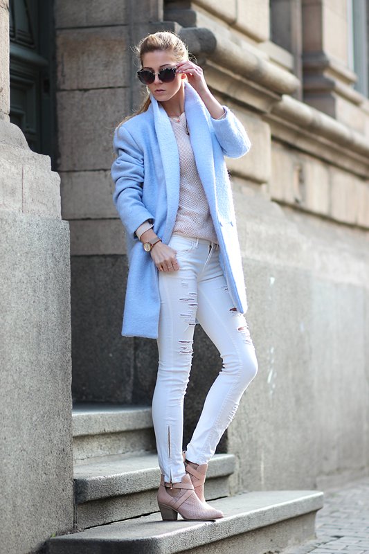 How To Style Bright Colored Coat