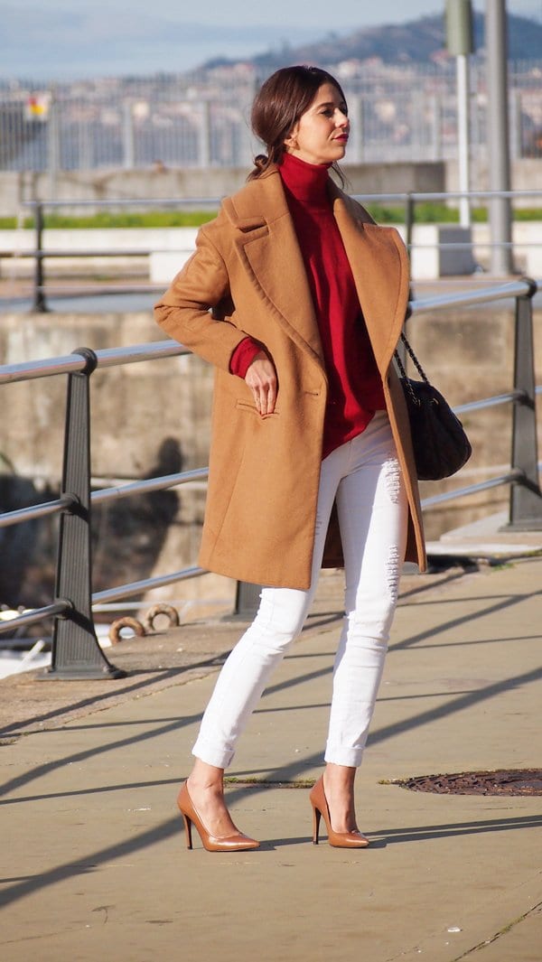 How To Style Bright Colored Coat
