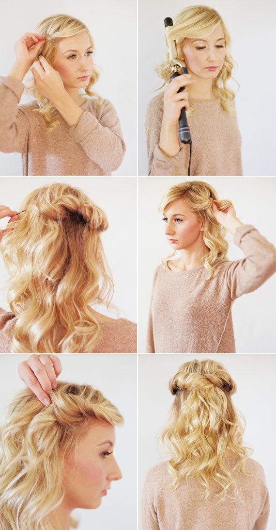 17 Easy Diy Tutorials For Glamorous And Cute Hairstyle All For Fashion Design 