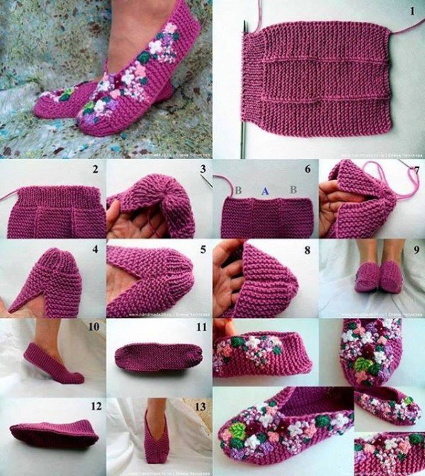 DIY Slippers To Keep You Warm In Winter
