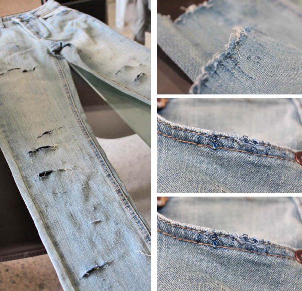 10 Cool DIY Denim Jeans Project