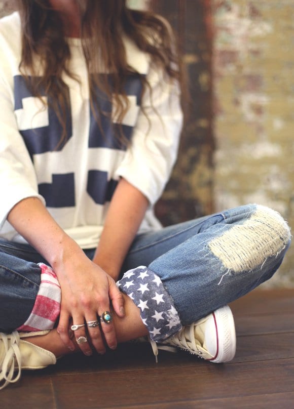 10 Cool DIY Denim Jeans Project