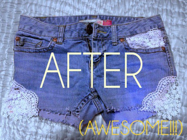 12 Awesome DIY Ways To Refresh Your Denim Fashion Pieces With Lace