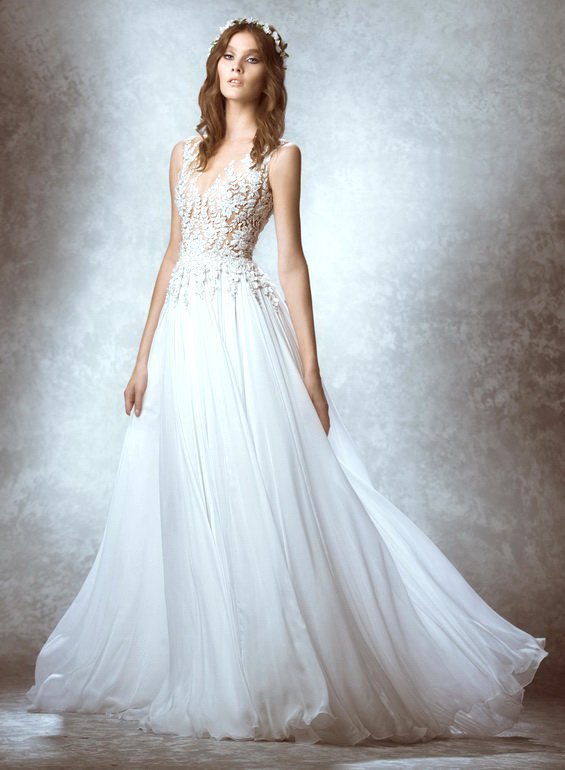 Romantic and Delicate Wedding Dress By Zuhair Murad