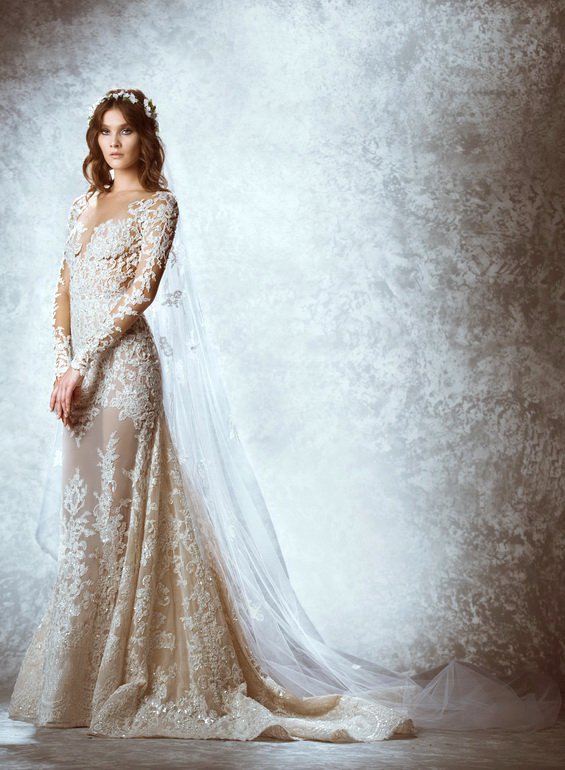 Romantic and Delicate Wedding Dress By Zuhair Murad