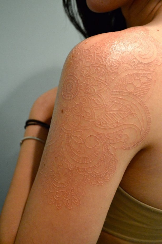 14 Creative Unusual White Tattoo Designs That Will Inspire You ALL