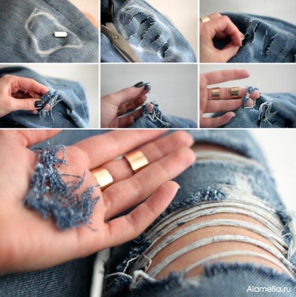 15 Easy DIY Hacks To Transform Your Old Jeans Into Trendy Fashion Piece