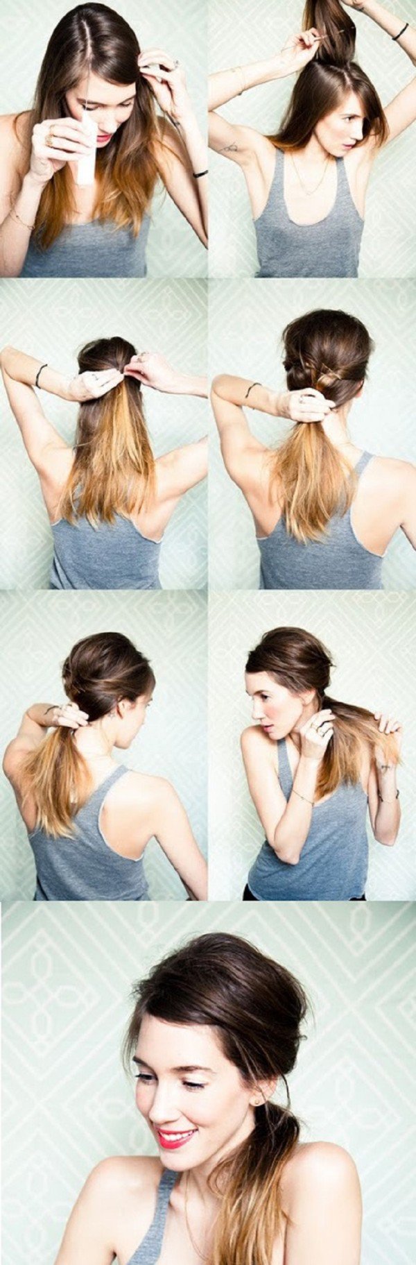 15 Simple Hairstyle Ideas Ready For Less Than 2 Minutes and Looks Fantastic