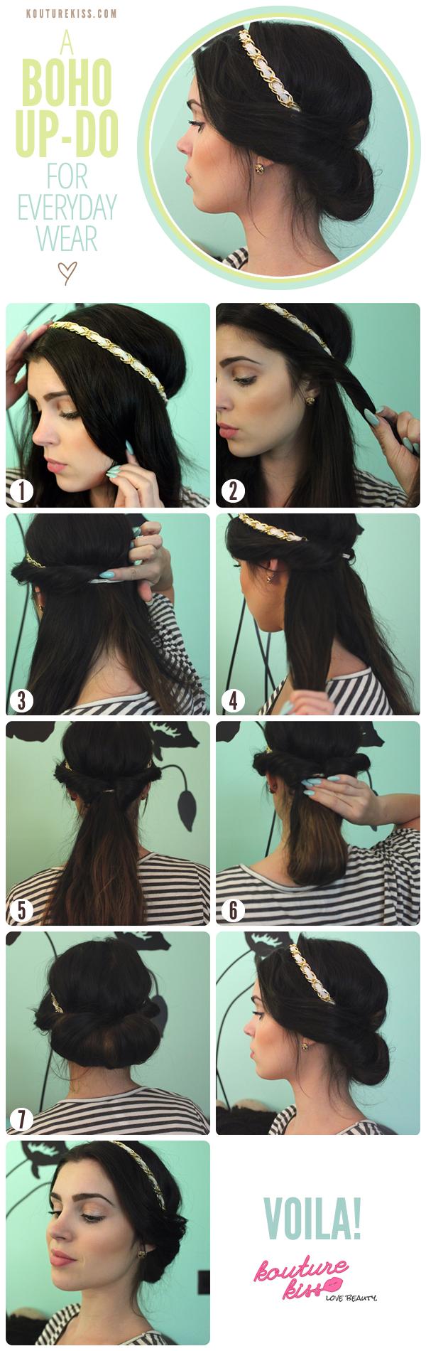 15 Simple Hairstyle Ideas Ready For Less Than 2 Minutes and Looks Fantastic