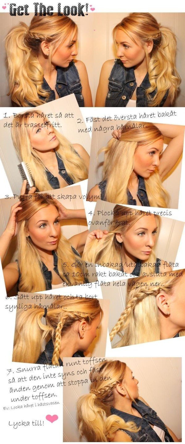 15 Simple Hairstyle Ideas Ready For Less Than 2 Minutes and Looks Fantastic