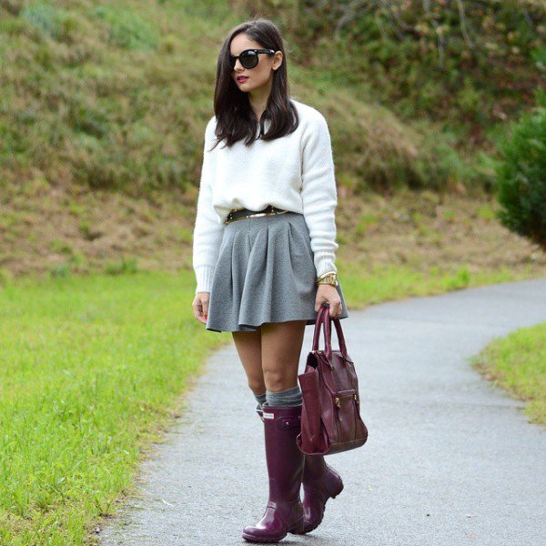 Sweater And Skirt Outfits Tips