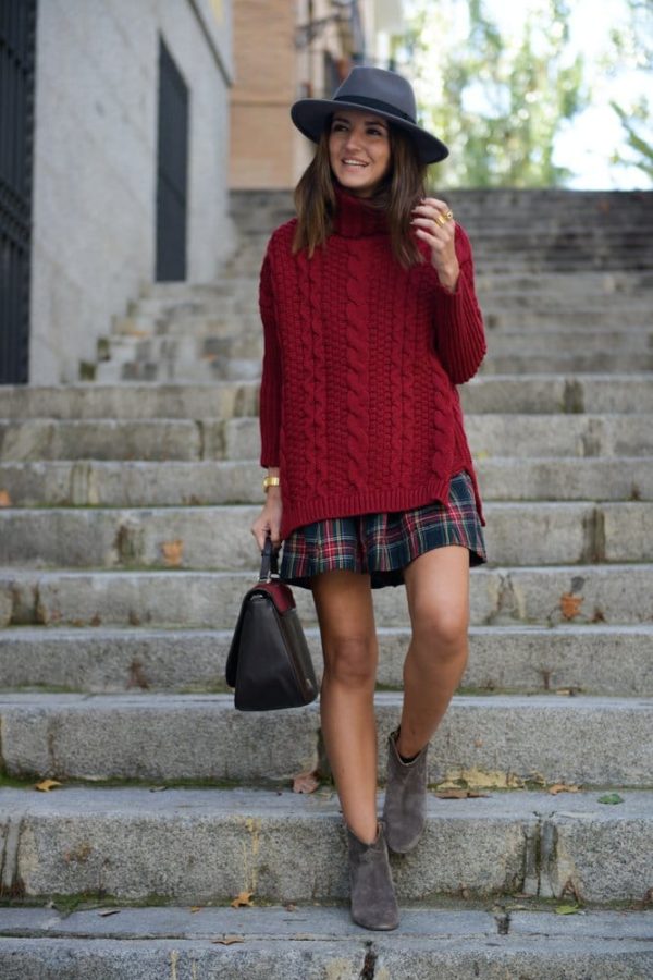 Sweater And Skirt Outfits Tips