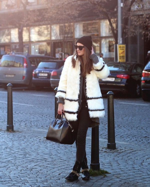 How To Style A Faux Fur Coat This Winter