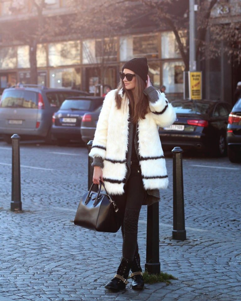 How To Style A Faux Fur Coat This Winter - ALL FOR FASHION DESIGN