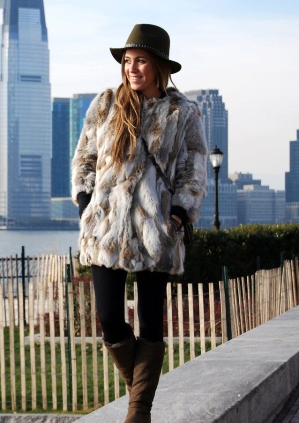 How To Style A Faux Fur Coat This Winter