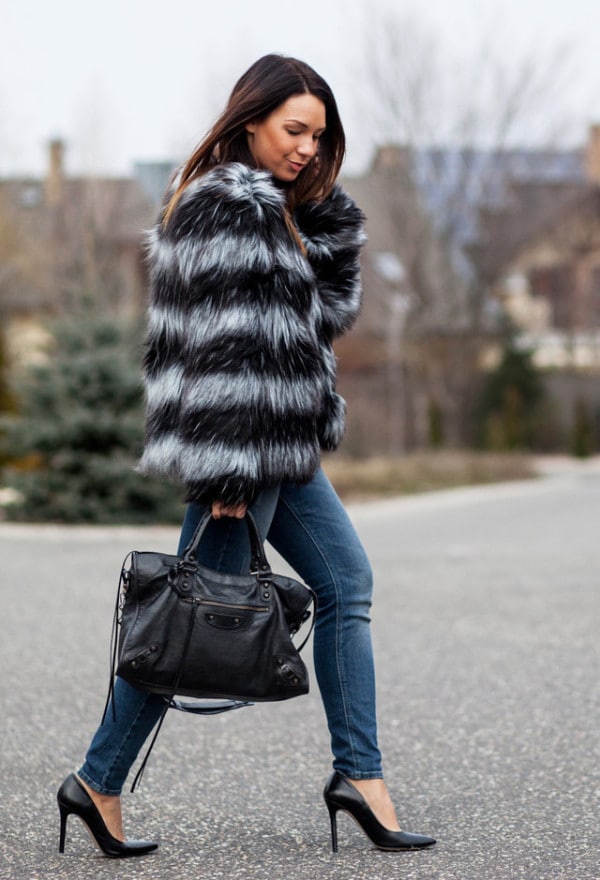 How To Style A Faux Fur Coat This Winter