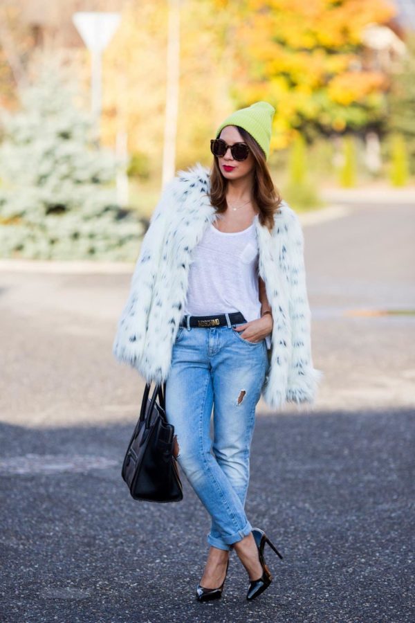 How To Style A Faux Fur Coat This Winter