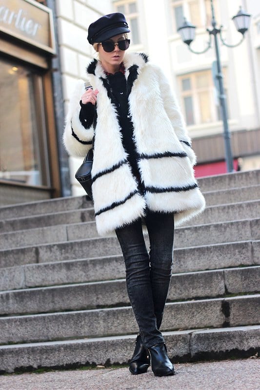 How To Style A Faux Fur Coat This Winter