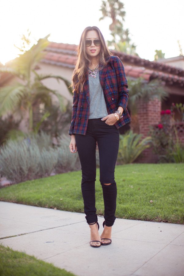 How To Style Plaid Fashion Guide