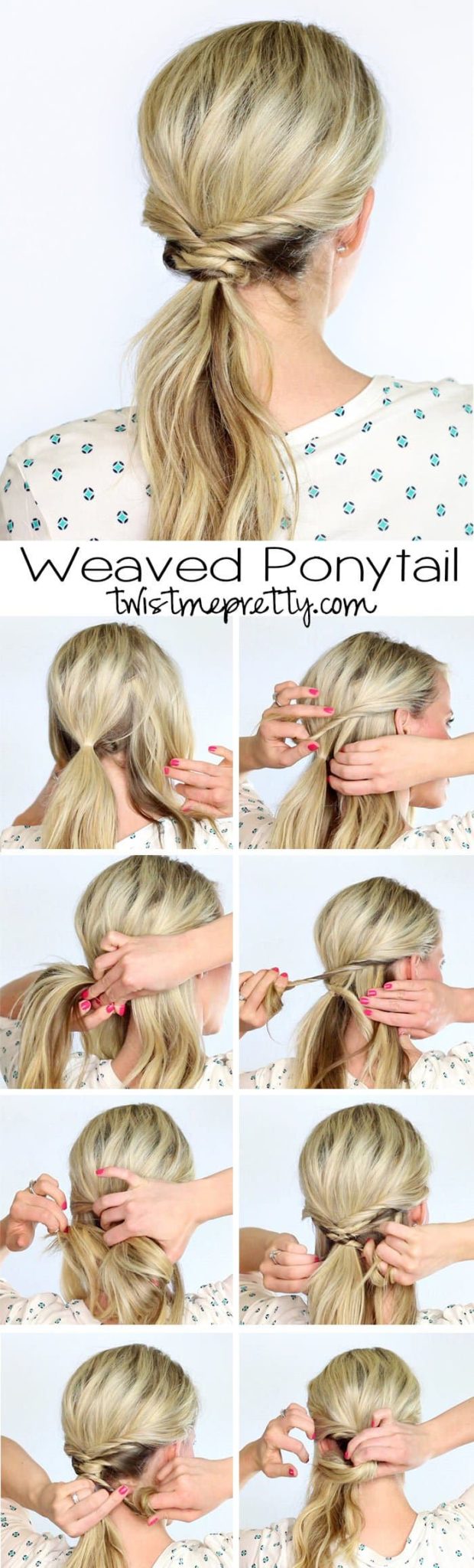 Fast DIY Hairstyle Tutorials To Try - ALL FOR FASHION DESIGN