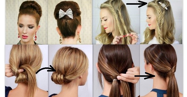 Easy Hairstyles For Eid 2017-2018 Step By Step Tutorials – diKHAWA Fashion  - 2022 Online Shopping in Pakistan