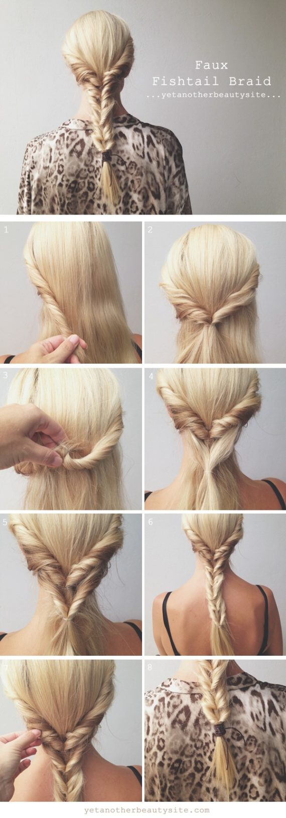 Quick DIY Hairstyles To Copy - ALL FOR FASHION DESIGN