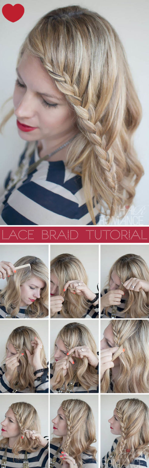 15 Lazy Girls Hairstyle Tips And Tricks That Can Be Done In A Few ...