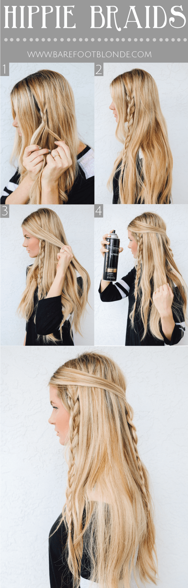 15 Lazy Girls Hairstyle Tips And Tricks That Can Be Done In A Few ...