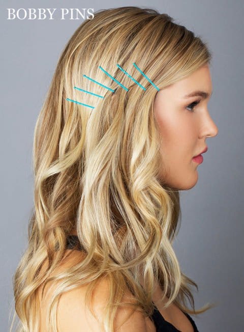 15 Gorgeous Bobby Pin Hairstyles That You Can Easily Do In 