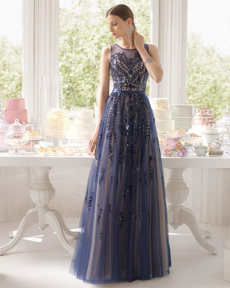 blue mermaid dress code SINGLE SHOULDER BOW DETAIL MERMAID DRESS (PURPLE)