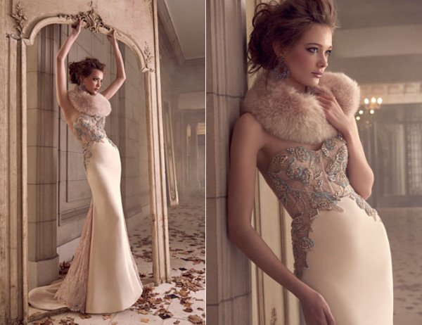WEDDING DRESSES BY LAZARO FOR SPRING 2015