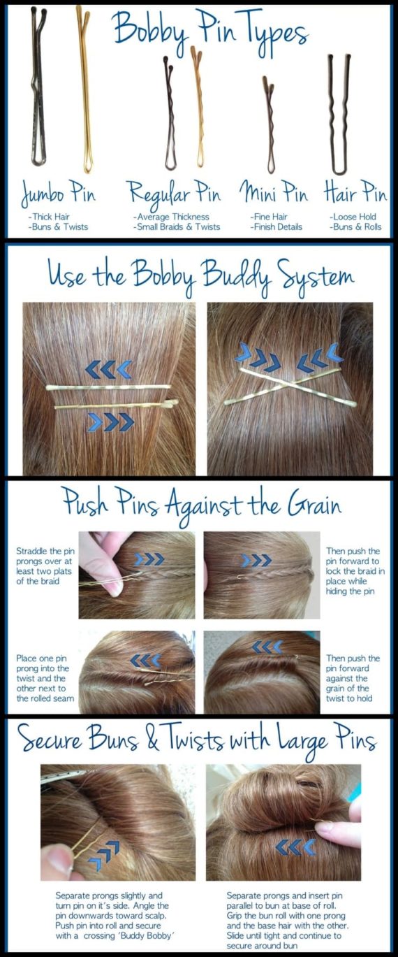 Fantastic Ways To Use Bobby Pins ALL FOR FASHION DESIGN Fantastic Ways To Use Bobby Pins ALL FOR FASHION DESIGN