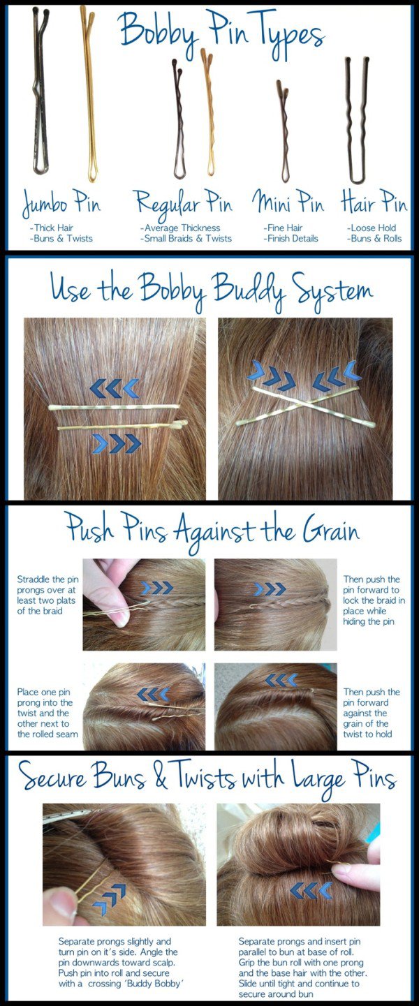 18 LifeChanging Ways to Use Bobby Pins For More Fantastic Look ALL