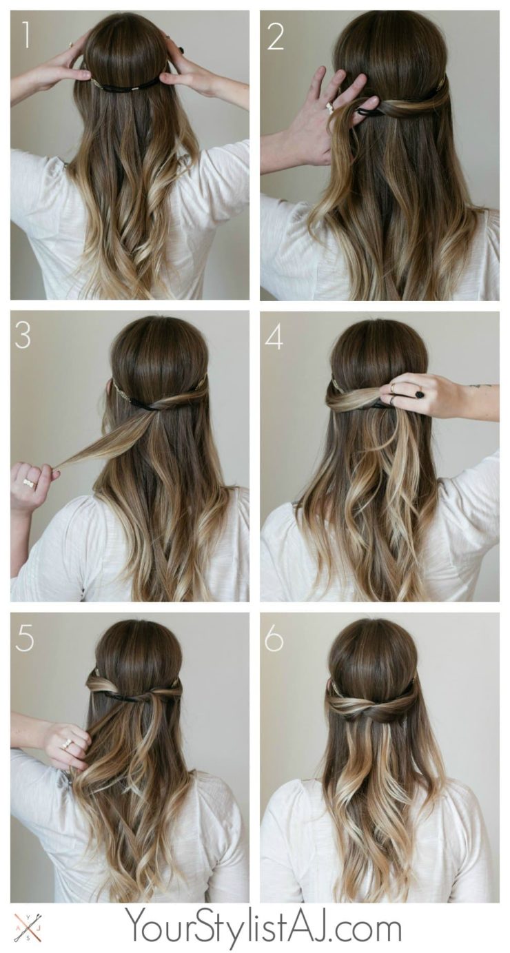 DIY Hairstyle Tutorials To Try On - ALL FOR FASHION DESIGN