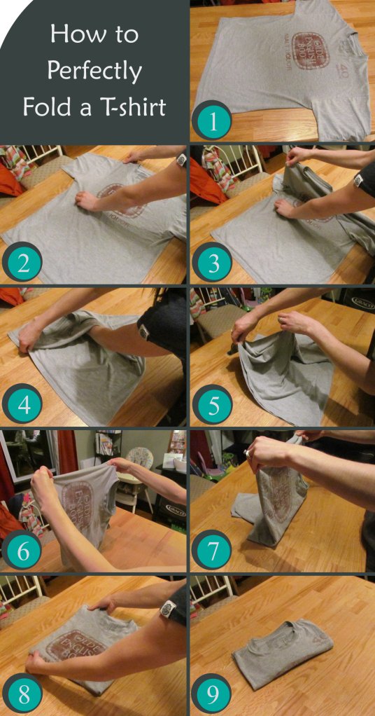 17 clever and useful tips to properly fold your things and