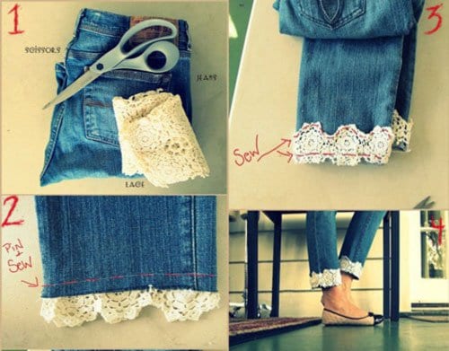Tutorials, 14 Creative Ways To Renew Your Jeans Into Latest Trend Fashion Pieces