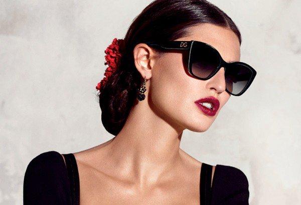 Bianca Balti Presents The Collection Of Amazing Sunglasses By Dolce Gabbana