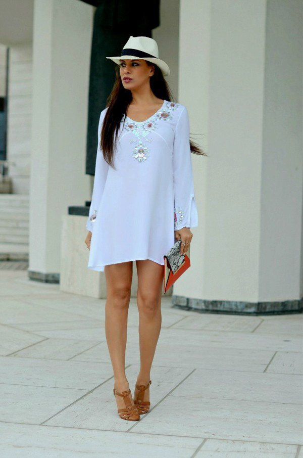 11 Fancy Short White Dresses Perfect For This Season
