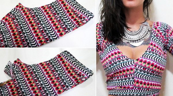 She Cuts A Pair Of Leggings And Creates An Adorable Top! Everyone Wants To Have