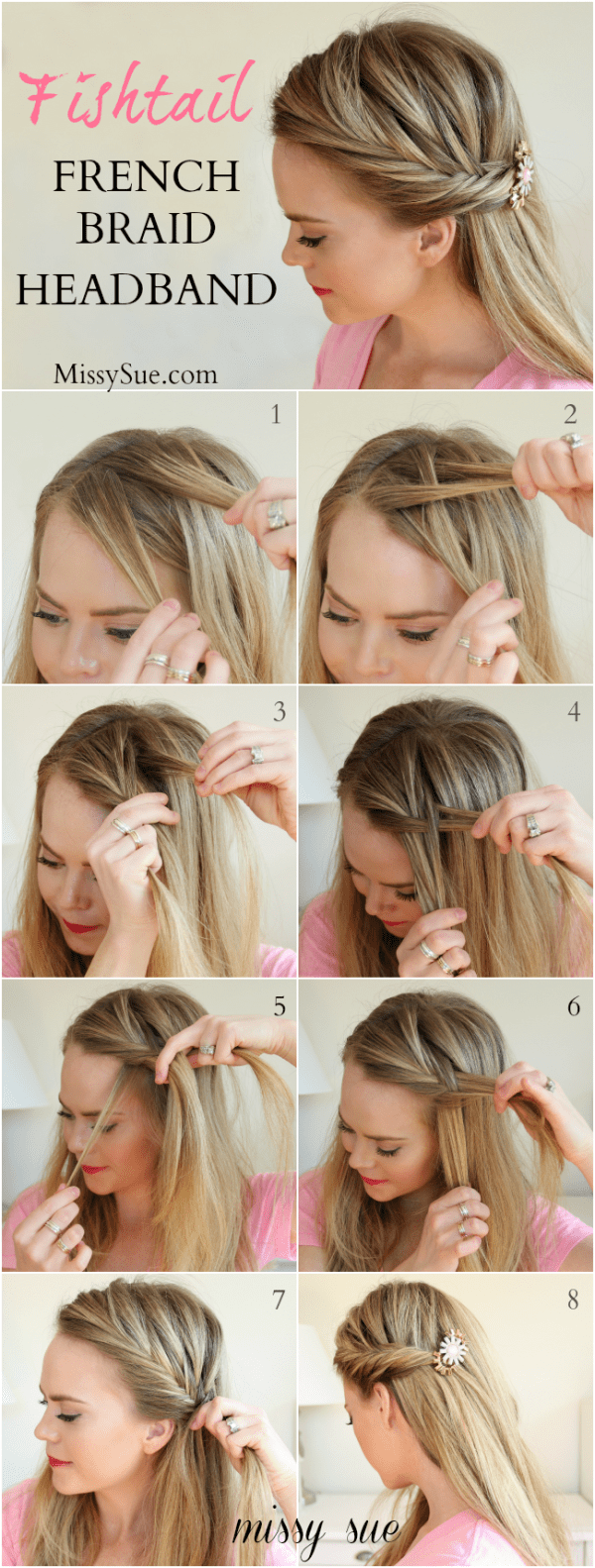 How To Make Hairstyle In A Minute