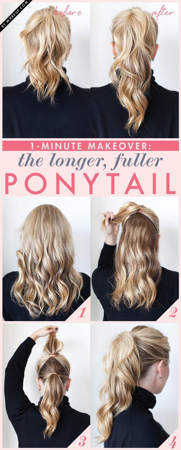 How To Make Hairstyle In A Minute