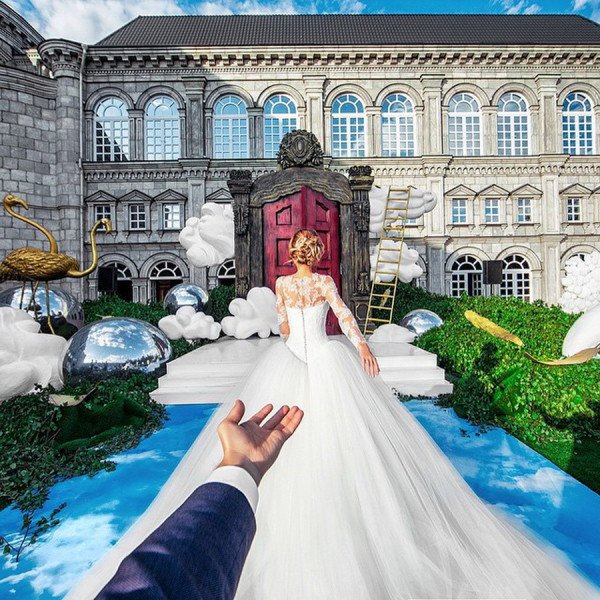 The Popular Instagrammer Who Follows His Girlfriend Around The World Just Photographed Their Wedding, The Pictures Are Stunning