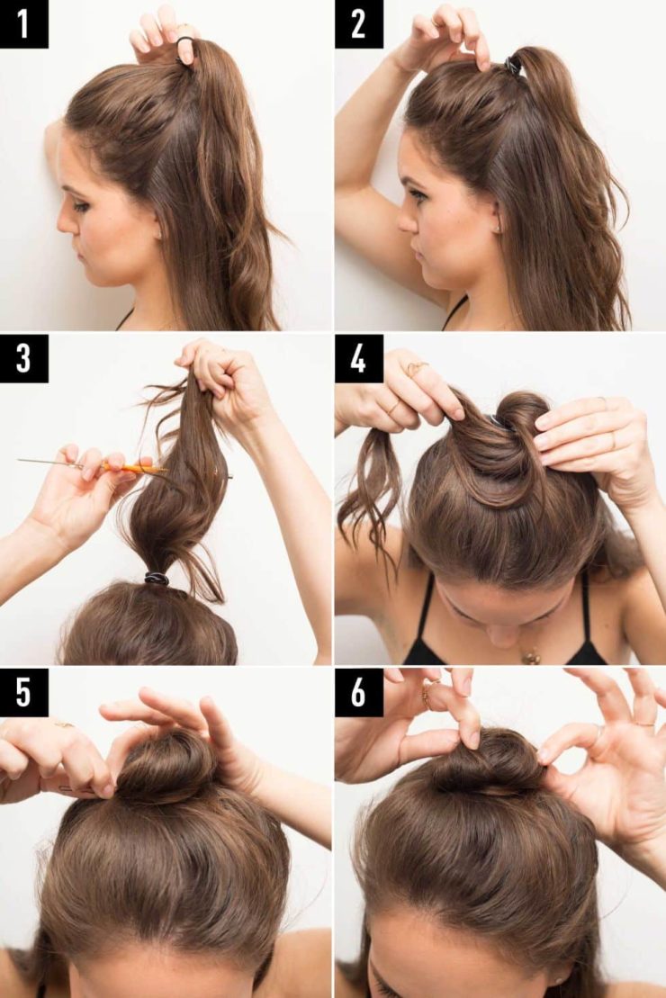 Style Your Look With Half Bun Hairstyle ALL FOR FASHION DESIGN