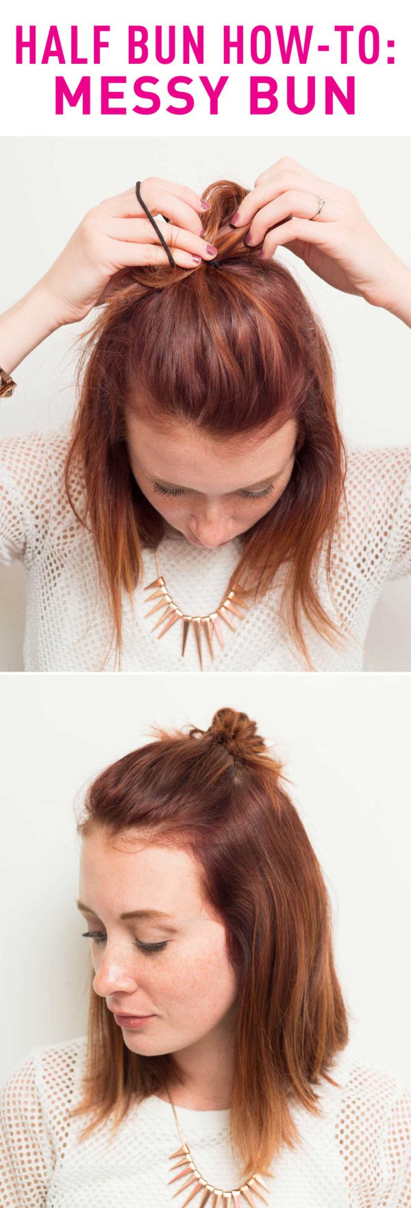 Style Your Look With Half Bun Hairstyle